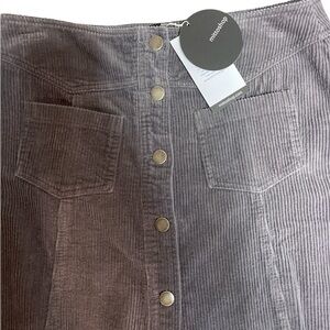NWT corduroy skirt.